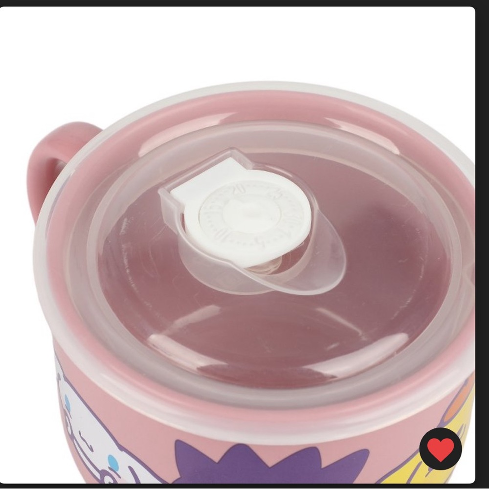 New hello kitty and friends 20oz ceramic soup mug with lid - Picture 5 of 13